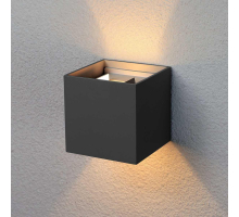 Уличный настенный светодиодный светильник Elektrostandard 1548 Techno LED Winner a038410