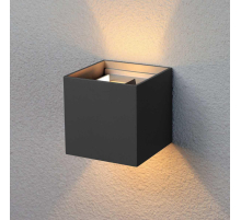 Уличный настенный светодиодный светильник Elektrostandard 1548 Techno LED Winner a038410