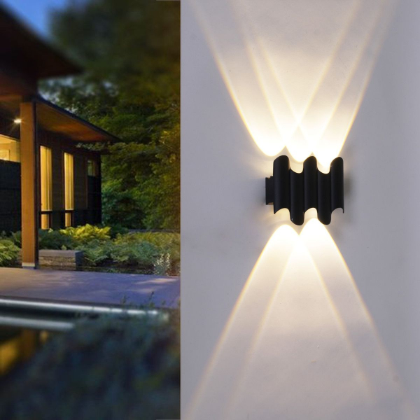 Уличный настенный светодиодный светильник Reluce 86851-9.2-005KT LED5W BK Уличный настенный светодиодный светильник Reluce 86851-9.2-005KT LED5W BK