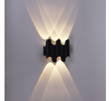 Уличный настенный светодиодный светильник Reluce 86851-9.2-005KT LED5W BK