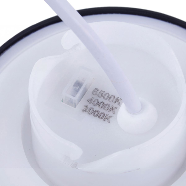 Уличный накладной светильник Uniel ULU-P35R-15W/3000K+4000K+6500K/D22 IP65 BLACK UL-00013633