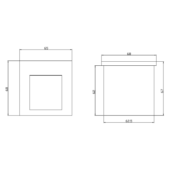 Уличный светодиодный светильник Maytoni Arca O038-L3W