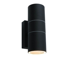 Уличный настенный светильник Arte Lamp Sonaglio A3302AL-2BK