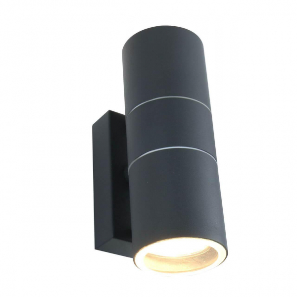 Уличный настенный светильник Arte Lamp Sonaglio A3302AL-2GY Уличный настенный светильник Arte Lamp Sonaglio A3302AL-2GY