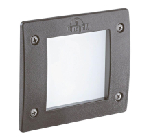 Уличный светодиодный светильник Ideal Lux Leti PT1 Square Grigio 096599