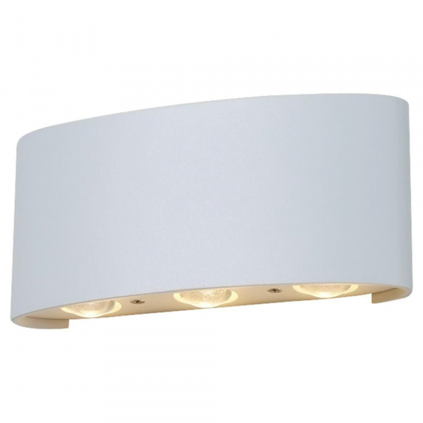 Уличный настенный светодиодный светильник Crystal Lux CLT 023W3 WH Уличный настенный светодиодный светильник Crystal Lux CLT 023W3 WH