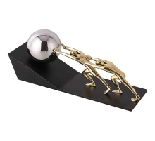 Держатель для книг ArtHomeDecor COLLABORATION 4745 GOLD  BLACK