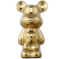 Статуэтка настольная ArtHomeDecor FUNNY BEAR 6653 GOLD
