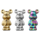 Статуэтка настольная ArtHomeDecor FUNNY BEAR 6652 SILVER