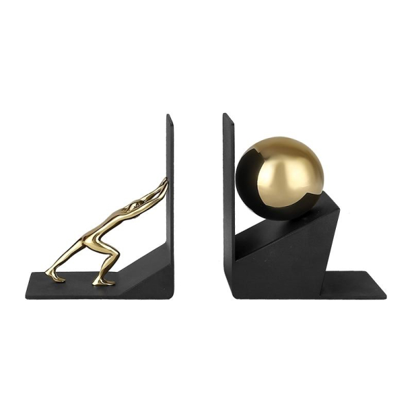 Держатель для книг ArtHomeDecor GLOBAL WORK 7298 GOLD  BLACK