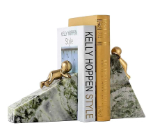 Держатель для книг ArtHomeDecor OVERCOMING 5275 BRASS  GREEN