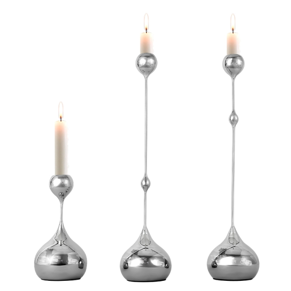 Подсвечник ArtHomeDecor DROP 6917 S SILVER