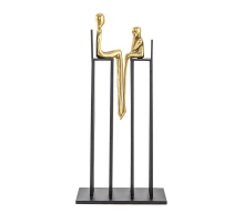 Статуэтка настольная ArtHomeDecor DISCUSSION 4808 BRASS  BLACK