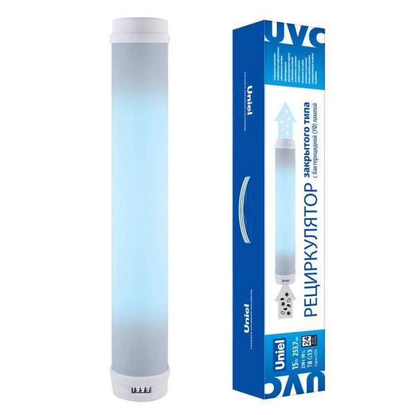 Ультрафиолетовый бактерицидный рециркулятор Uniel UDG-M30A UVCB White UL-00007716 Ультрафиолетовый бактерицидный рециркулятор Uniel UDG-M30A UVCB White UL-00007716