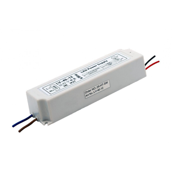 Блок питания SWG 12V 40W IP67 3A LV-40-12 000274 Блок питания SWG 12V 40W IP67 3A LV-40-12 000274
