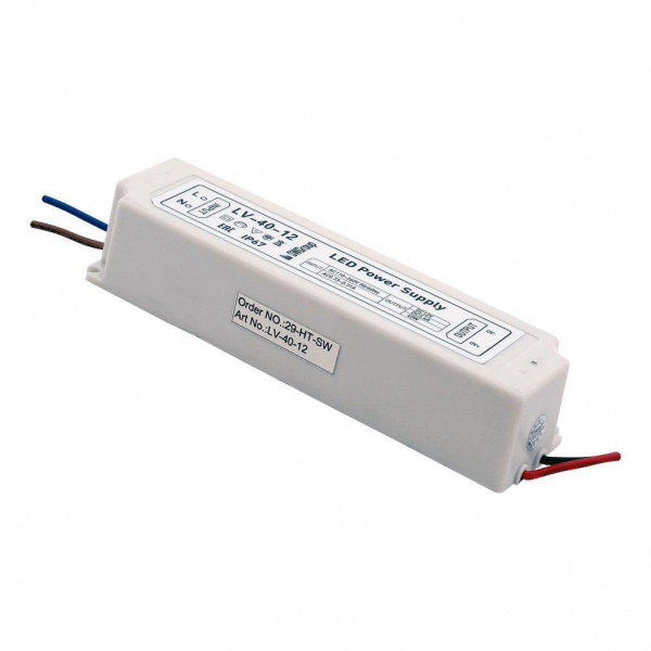 Блок питания SWG 12V 40W IP67 3A LV-40-12 000274 Блок питания SWG 12V 40W IP67 3A LV-40-12 000274