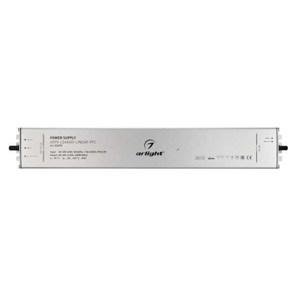 Блок питания Arlight ARPV-LG48400-Linear-PFC 48V 400W IP67 8,33A 036959 Блок питания Arlight ARPV-LG48400-Linear-PFC 48V 400W IP67 8,33A 036959