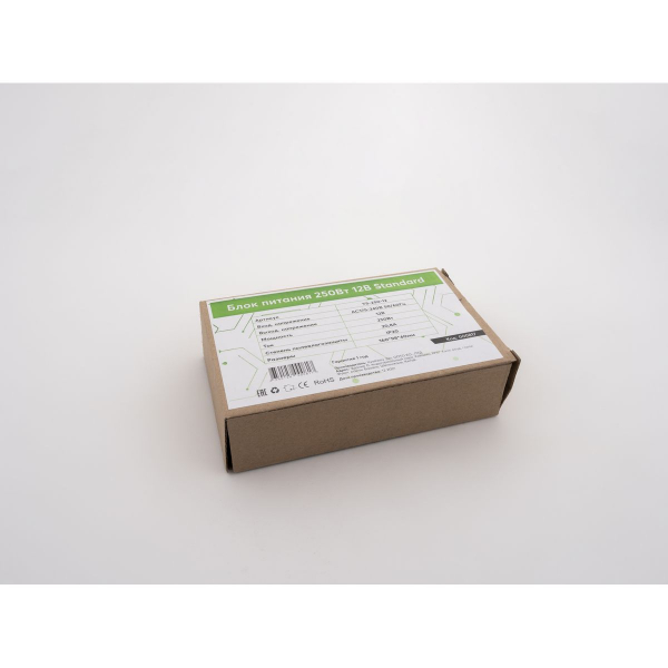 Блок питания LEDS POWER 250Вт 12В Standard 000817 Блок питания LEDS POWER 250Вт 12В Standard 000817