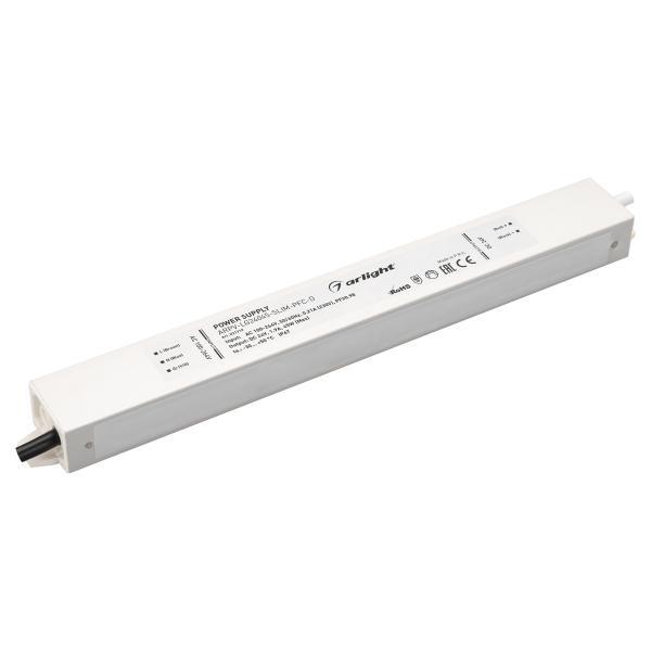 Блок питания Arlight ARPV-LG24045-SLIM-PFC-D 24V IP67 1.9A 031719 Блок питания Arlight ARPV-LG24045-SLIM-PFC-D 24V IP67 1.9A 031719