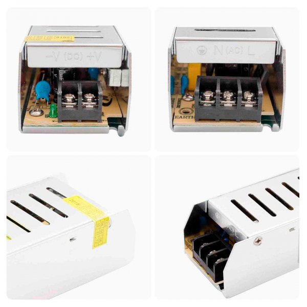 Блок питания Apeyron 12V 100W IP20 8,3A 03-49 Блок питания Apeyron 12V 100W IP20 8,3A 03-49