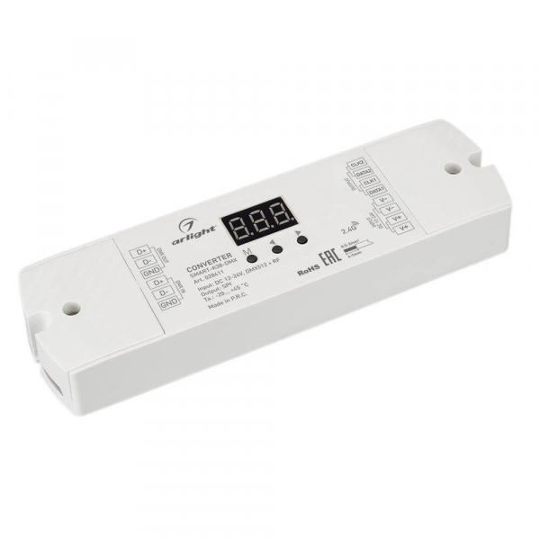 Конвертер Arlight Smart-K38-DMX 028411 Конвертер Arlight Smart-K38-DMX 028411