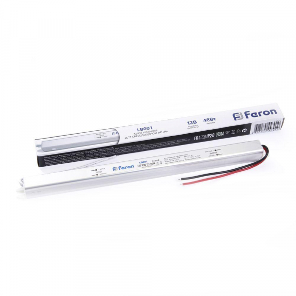 Блок питания Feron LB001 12V 36W IP20 3A 41343 Блок питания Feron LB001 12V 36W IP20 3A 41343
