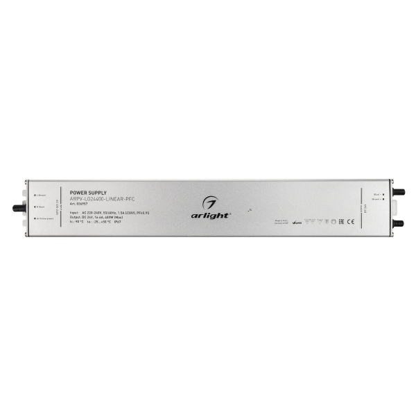Блок питания Arlight ARPV-LG24400-Linear-PFC 24V 400W IP67 16,6A 036957 Блок питания Arlight ARPV-LG24400-Linear-PFC 24V 400W IP67 16,6A 036957