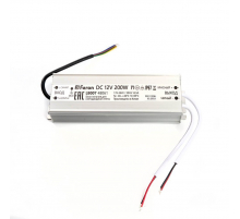Блок питания для светодиодной ленты Feron LB007 12V 200W IP67 16,5A 48061