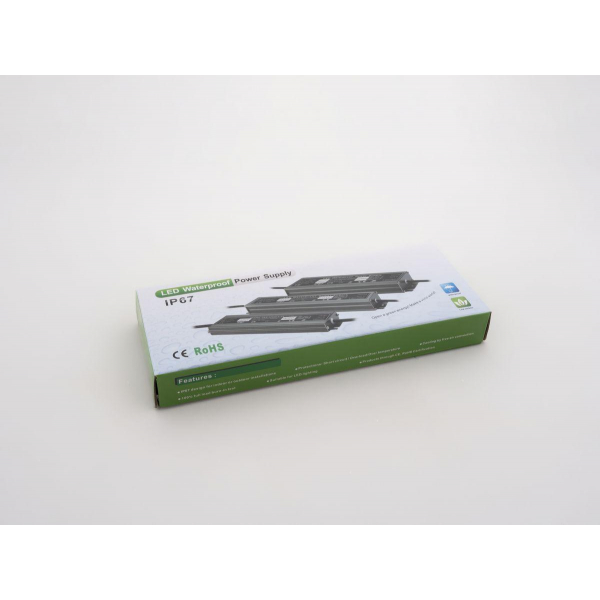 Блок питания LEDS POWER 100Вт 24В IP67 алюминий SLIM 003139 Блок питания LEDS POWER 100Вт 24В IP67 алюминий SLIM 003139