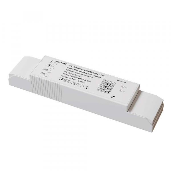 Блок питания Maytoni Technical Dali 23-40V 42-50W IP20 0,95-1,2A PSL-DL40-S-950-1200mA Блок питания Maytoni Technical Dali 23-40V 42-50W IP20 0,95-1,2A PSL-DL40-S-950-1200mA