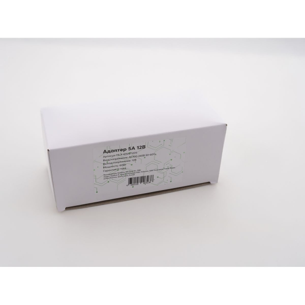 Адаптер LEDS POWER 5А 12В (60Вт) 003238 Адаптер LEDS POWER 5А 12В (60Вт) 003238