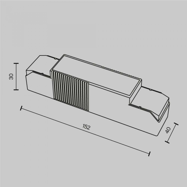 Блок питания Maytoni Technical Dali 23-40V 15-20W IP20 0,35-0,5A PSL-DL40-3CCT-350-500mA Блок питания Maytoni Technical Dali 23-40V 15-20W IP20 0,35-0,5A PSL-DL40-3CCT-350-500mA