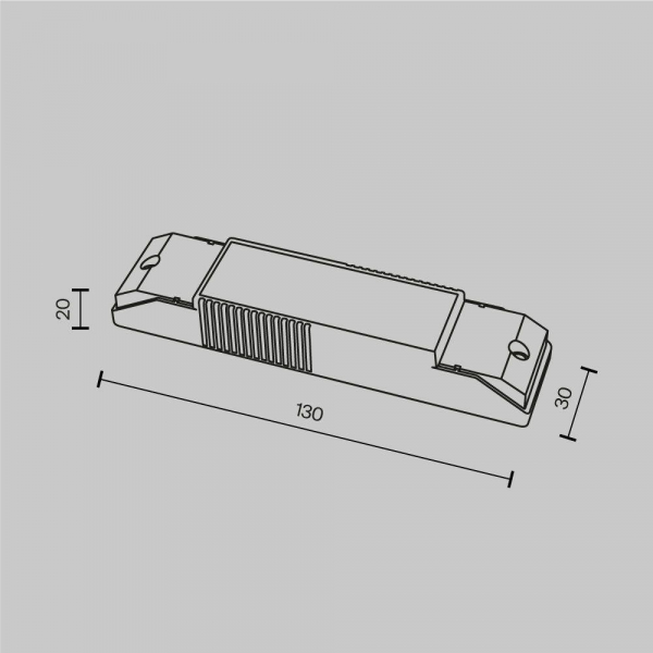 Блок питания Maytoni Technical Triac 23-40V 5-12W IP20 0,15-0,3A PSL-TR40-150-300mA Блок питания Maytoni Technical Triac 23-40V 5-12W IP20 0,15-0,3A PSL-TR40-150-300mA