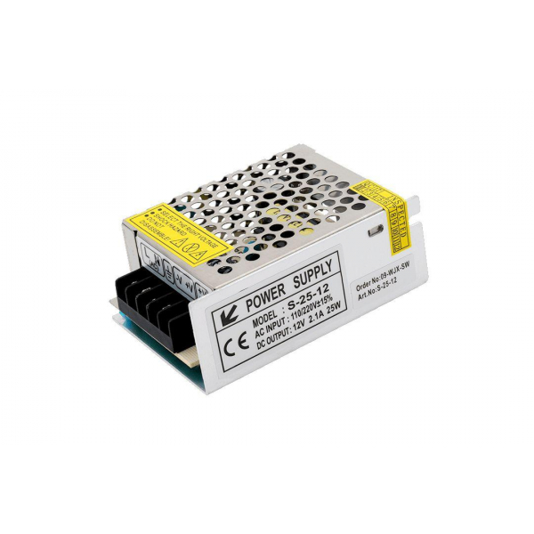 Блок питания SWG 12V 25W IP20 2A S-25-12 000111 Блок питания SWG 12V 25W IP20 2A S-25-12 000111