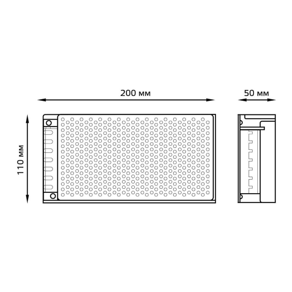 Блок питания Gauss Led Strip PS 12V 250W IP20 25A 202003250 Блок питания Gauss Led Strip PS 12V 250W IP20 25A 202003250