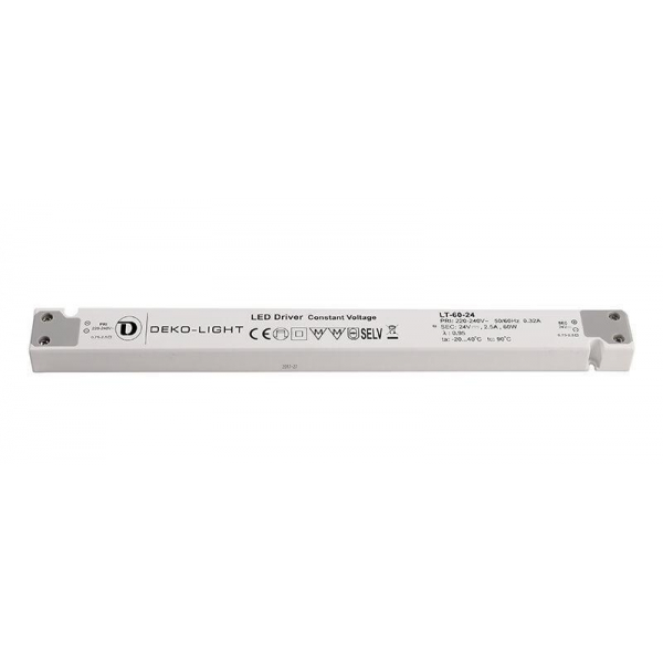 Блок питания Deko-Light LT-60-24 24V 60W IP20 2,5A 862094 Блок питания Deko-Light LT-60-24 24V 60W IP20 2,5A 862094