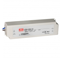 Блок питания Mean Well, герметичный, LPV-100-12, в пластиковом корпусе LPV-100-12