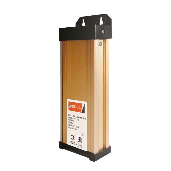 Блок питания Jazzway BSPS 12V 150W IP45 12,5A 1001221 Блок питания Jazzway BSPS 12V 150W IP45 12,5A 1001221