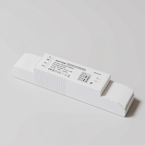 Блок питания Maytoni Technical Dali 23-40V 22-28W IP20 0,55-0,7A PSL-DL40-S-550-700mA Блок питания Maytoni Technical Dali 23-40V 22-28W IP20 0,55-0,7A PSL-DL40-S-550-700mA