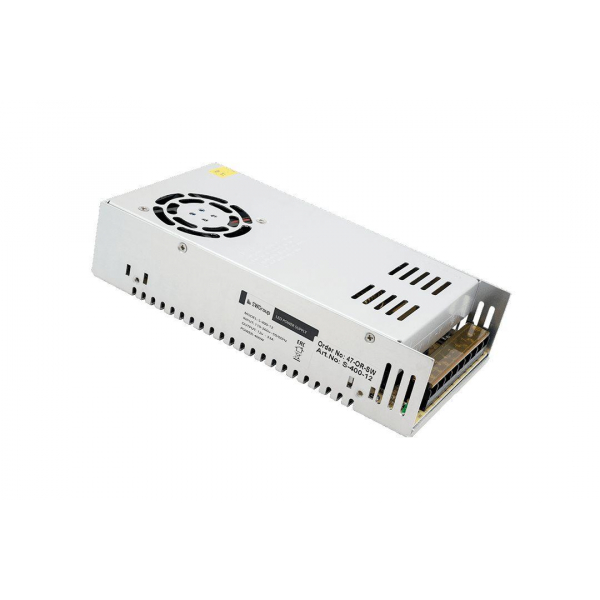 Блок питания SWG 12V 400W IP20 33,33A S-400-12 000128 Блок питания SWG 12V 400W IP20 33,33A S-400-12 000128