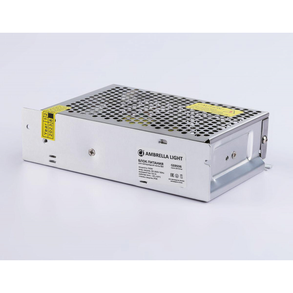 Блок питания Ambrella light Illumination LED Driver 12V 150W IP20 12,5A GS9506 Блок питания Ambrella light Illumination LED Driver 12V 150W IP20 12,5A GS9506