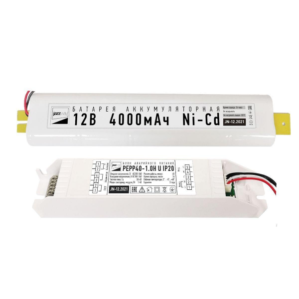 Блок аварийного питания Jazzway PEPP40-1.0H U 180–240V 1–40W IP20 5032231 Блок аварийного питания Jazzway PEPP40-1.0H U 180–240V 1–40W IP20 5032231