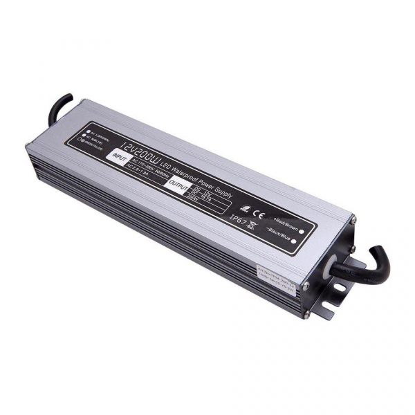 Блок питания SWG 12V 200W IP67 16,7A MTPW-200-12 001277 Блок питания SWG 12V 200W IP67 16,7A MTPW-200-12 001277