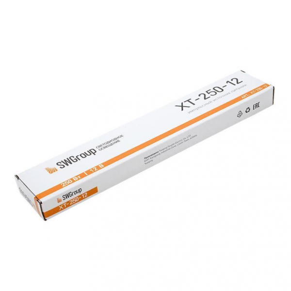 Блок питания SWG 12V 250W IP20 20,8A XT-250-12 003062 Блок питания SWG 12V 250W IP20 20,8A XT-250-12 003062