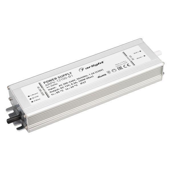 Блок питания Arlight ARPV-12100-B1 12V 100W IP20 8,3A 028786 Блок питания Arlight ARPV-12100-B1 12V 100W IP20 8,3A 028786