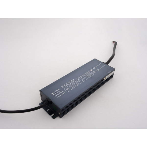 Блок питания LEDS POWER 250Вт 24В IP67 алюминий SLIM 003177
