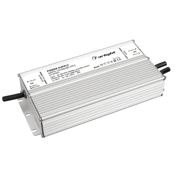 Блок питания Arlight ARPV-UH48600-PFC 48V 600W IP67 12,5A 031032 Блок питания Arlight ARPV-UH48600-PFC 48V 600W IP67 12,5A 031032