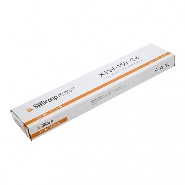 Блок питания SWG 24V 150W IP67 6,3A XTW-150-24 003073 Блок питания SWG 24V 150W IP67 6,3A XTW-150-24 003073
