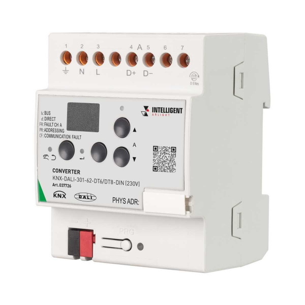 Конвертер Arlight KNX-Dali-301-62-DT6/DT8-Din 037726 Конвертер Arlight KNX-Dali-301-62-DT6/DT8-Din 037726