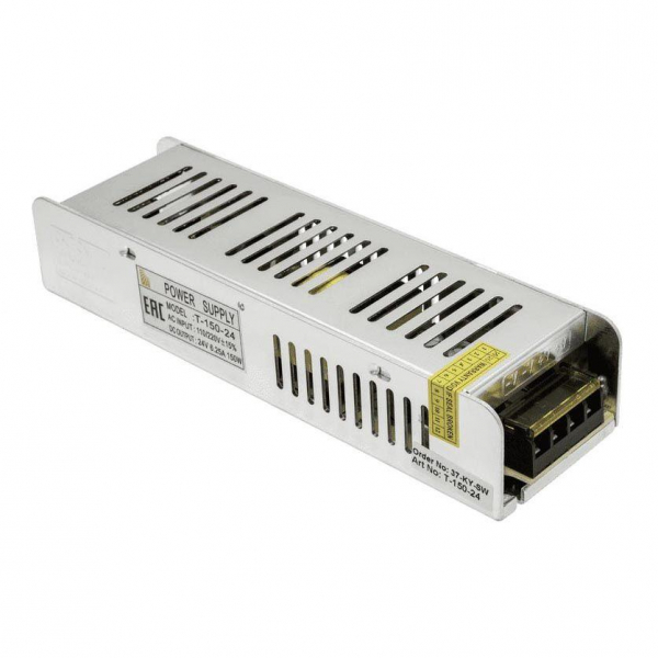 Блок питания SWG 24V 150W IP20 6,3A T-150-24 000301 Блок питания SWG 24V 150W IP20 6,3A T-150-24 000301